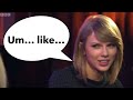 Every time Taylor Swift says “like” or “um” in a 1989 Interview