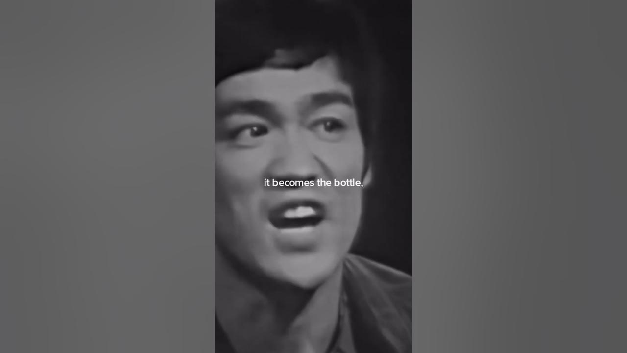 Empty your mind - Bruce Lee