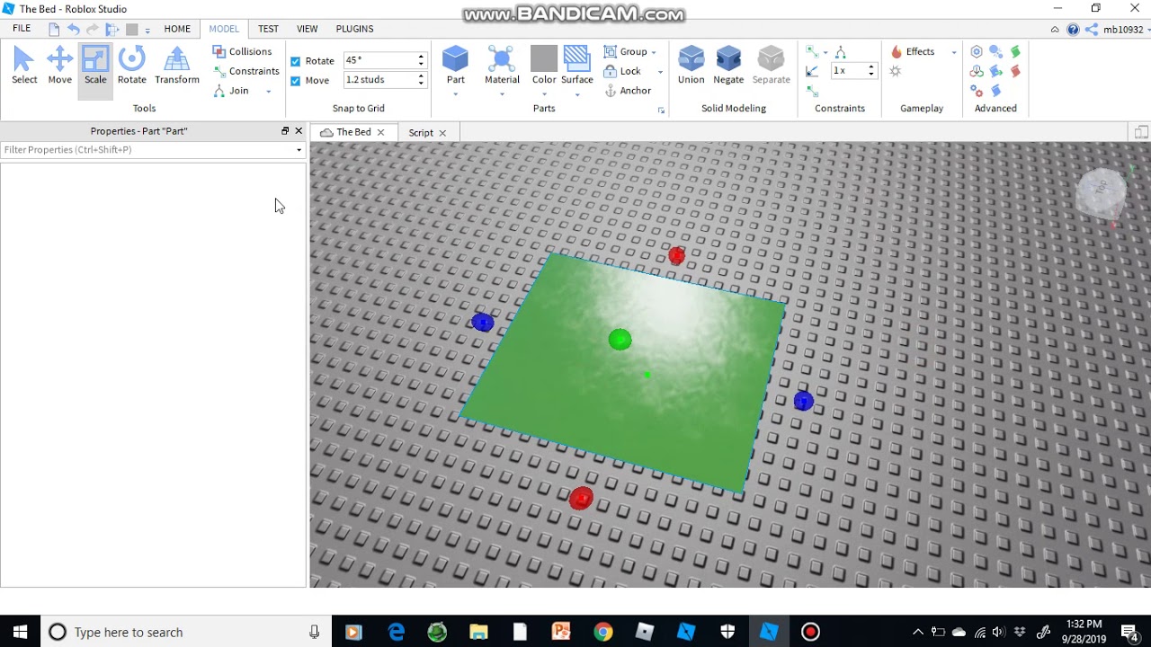 How To Create Grass I Roblox Studio Youtube - roblox grass color code