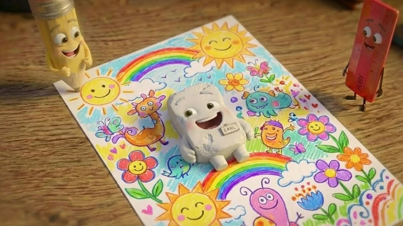 The Brave Little Pencil by Muhamad Fasya Awaludin