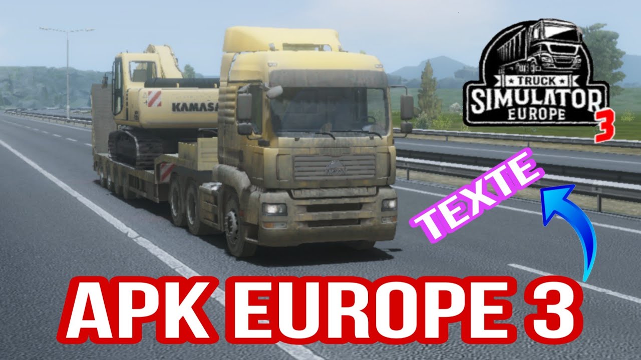 SAIU APK TESTE TRUCK SIMULATOR EUROPE 3 