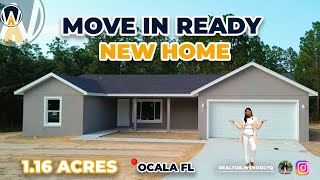 NEW HOME ON 1.16 ACRE LOT | OCALA, FLORIDA NO HOA NO CDD