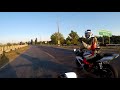 Suzuki GSX-R 600 k6/ Yamaha YZF R6 2005 and cops