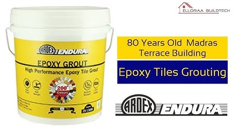 Epoxy Tiles Grouting | ARDEX ENDURA Epoxy Grouting | Bathroom Tiles Epoxy Grouting | Waterproofing