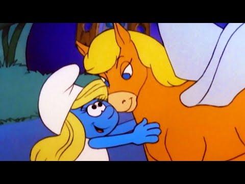 Das Kleine Orangene Pferd Mit Den Goldenen Hufen • Folge • Die Schlümpfe