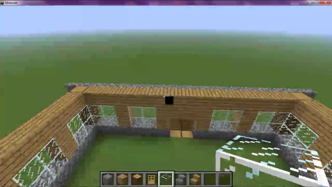 Minecraft tuto : comment faire une belle maison et la décoration ...