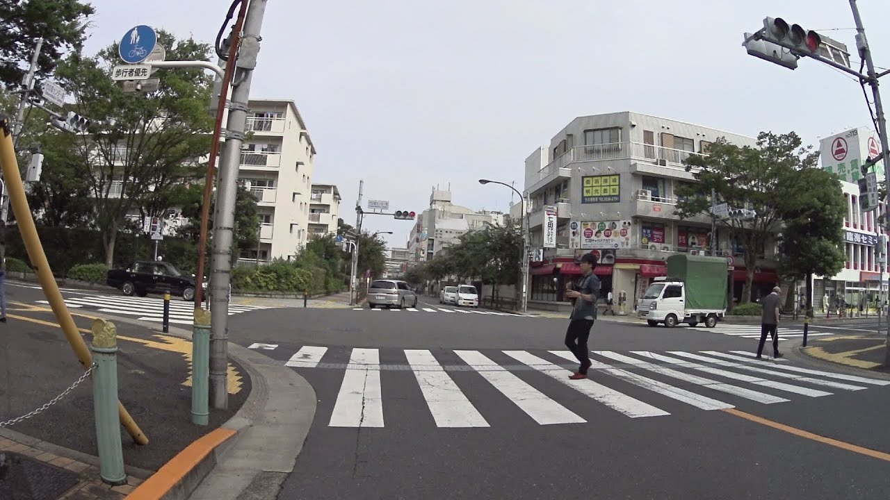 【自転車車載】足立区島根〜国道4号バイパス草加市長栄1丁目付近(2016/09/25) YouTube