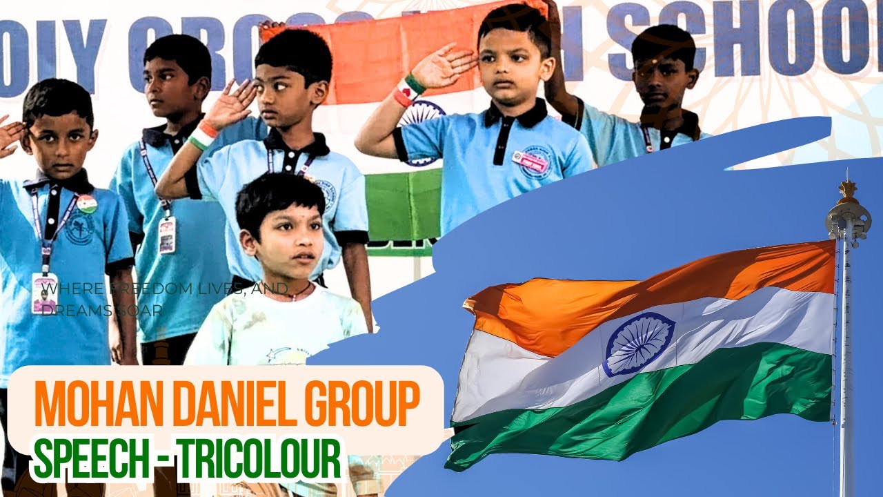 Saluting the Tricolour Speech | Class 1 | Republic Day | Mohan Daniel Group
