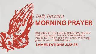 Morning Prayer