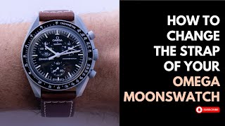 Swatch x Omega Strap Replacement | How to Change the Watch Strap on your Swatch x Omega Watch