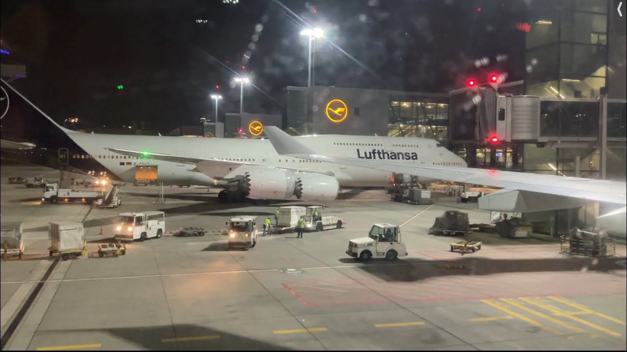 Flying from United States of America  Heading to Frankfurt International Airport Germany