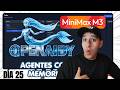 LIVE: Desarrollando OPENAIDY: Orquestar Agentes Día 25 (MiniMax-M3)