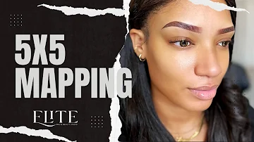 Simplify your brow mapping skills with our 5x5 Brow Mapping method!