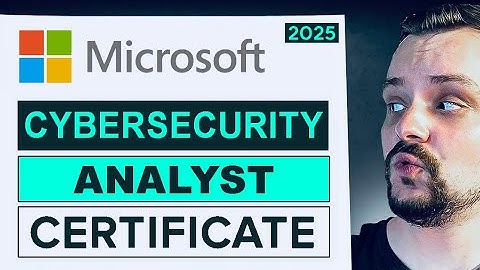 Microsoft Cybersecurity Analyst Professional Certificate - Review 2025 (Coursera Review)