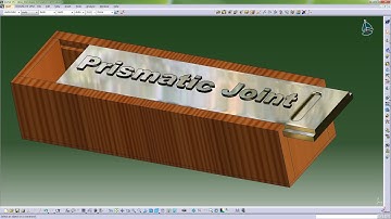 Catia DMU Kinematics Simulation Prismatic Joint