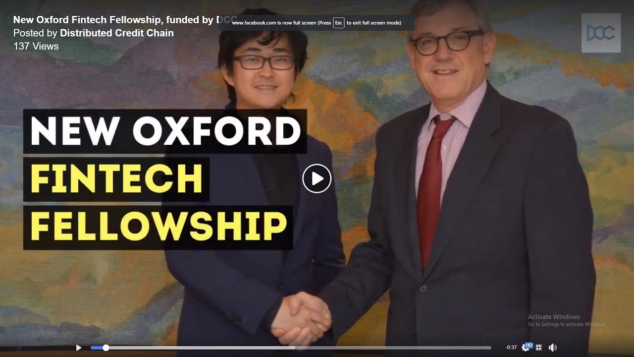 Oxford Sa d Business School s Blockchain Research Fellowship YouTube