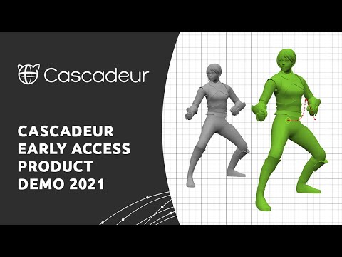 Cascadeur Early Access Product Demo 2021