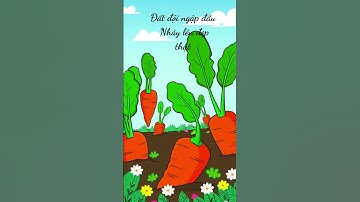 BÉ ĐỌC THƠ | BÀI THƠ CỦ CÀ RỐT |THƠ HAY MẦM NON | BEEMELON #thochobe #shorts #thohaychobe #cartoon