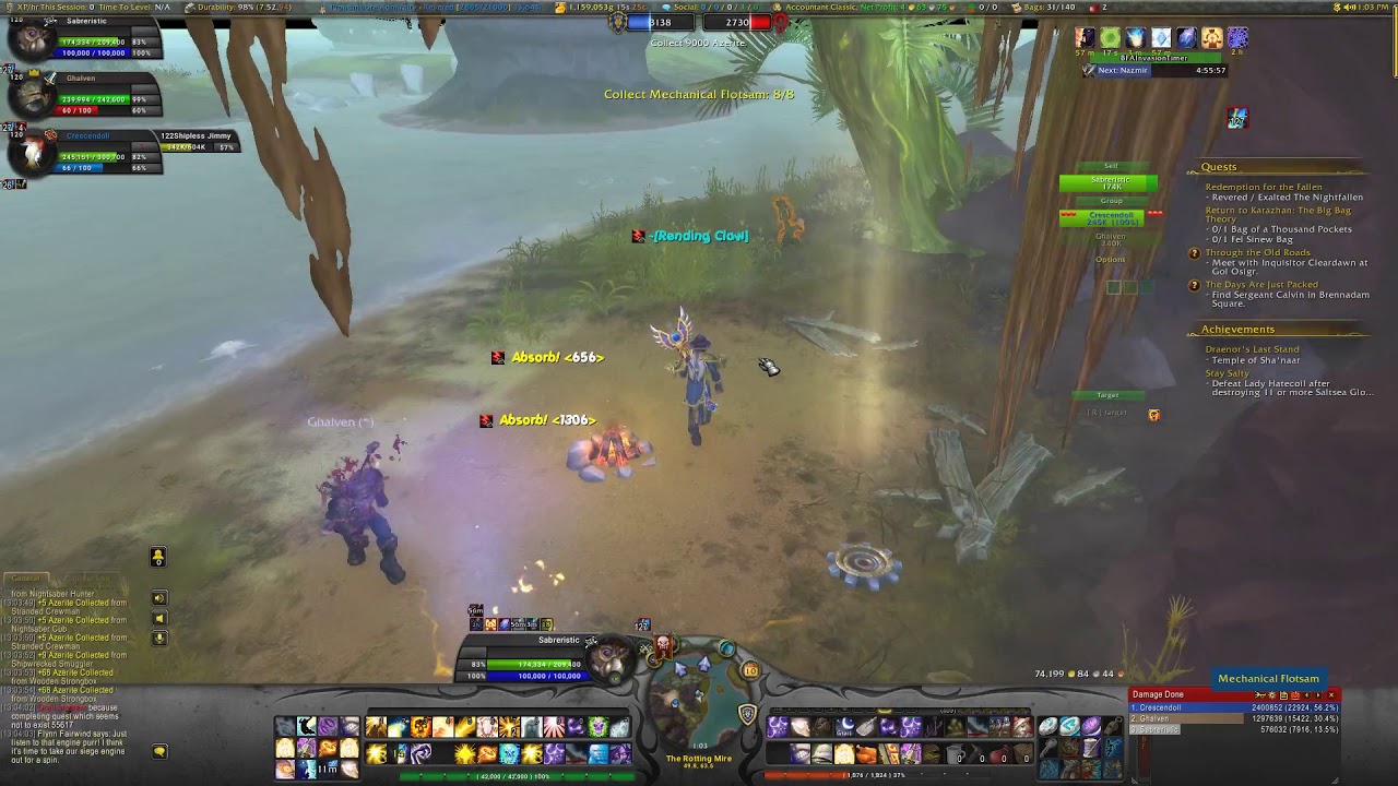 Sabreristic Heroic The Rotting Mire 1 of 4  Aug 10 2019