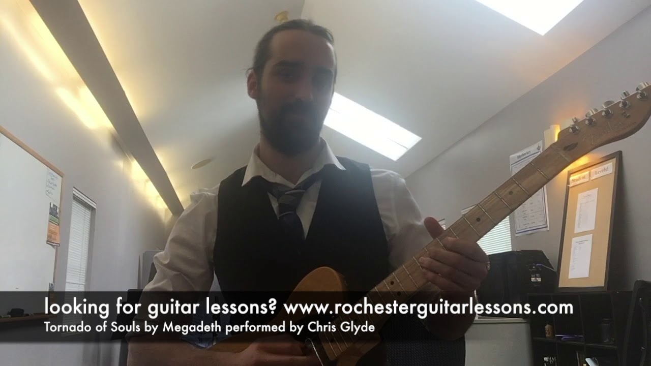 Guitar Lessons in Rochester - Tornado of Souls
