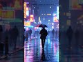 Neon Rain Dreams 🌌 |  of 80s Synthwave Music #shorts | Full 1hr 👇