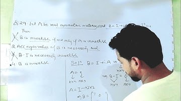 (Mathematical Science) CSIR NET Dec-2017 /Part - B /Booklet Code-A Q.29/ Linear Algebra Solutions...