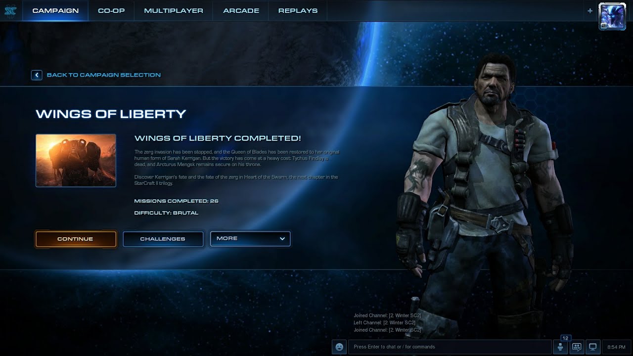 Wings of Liberty Campaign Brutal No Science Research Tech Mission 24 Shatter the Sky