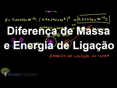 Vídeo: Diferença Entre Defeito De Massa E Energia De Ligação
