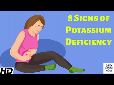 पोटेशियम की कमी के 8 लक्षण