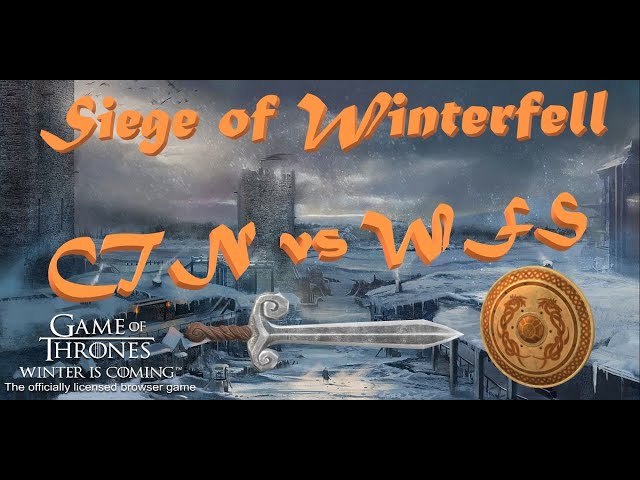 New Feature: RTS Battle Event Siege of Winterfell  - Game of