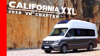 The california xxl concept started off as a regular crafter with
medium-size wheelbase and then it received redesigned tall roof
special indentation...