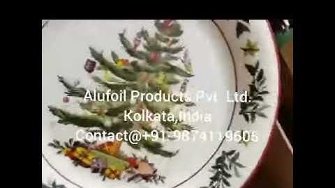 Double Station Paper Plate Making Machine