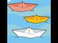 Как сделать кораблик оригами