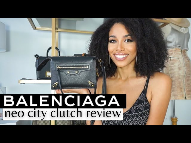 BALENCIAGA NEO CITY CLUTCH REVIEW, + discount code!