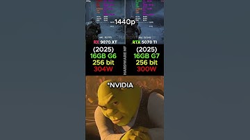 RX 9070 XT VS RTX 5070 TI #shorts #pcgaming #pc #graphicscard #gpu #gaming #comparison