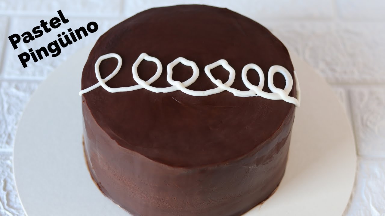 Pastel pingüino | pastel de chocolate | Magy cakes