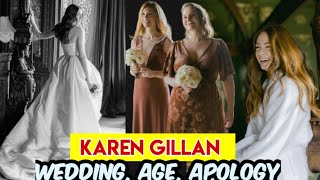 Karen Gillan Wedding| Karen Gillan Apology