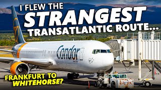I Flew The STRANGEST Transatlantic Route...