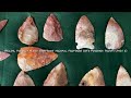 Knapping Archaic preforms into finished points (part 2)
