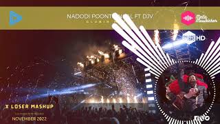 NADODI POONTHIKAL X LOSER  MIXFt DJV™|Rising Star of Kochi #malayalamdjremixsongs  #malayalamdjsong