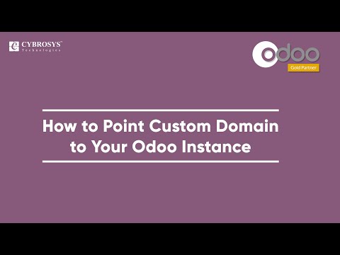 How to Point Custom Domain name to your Odoo online Instance