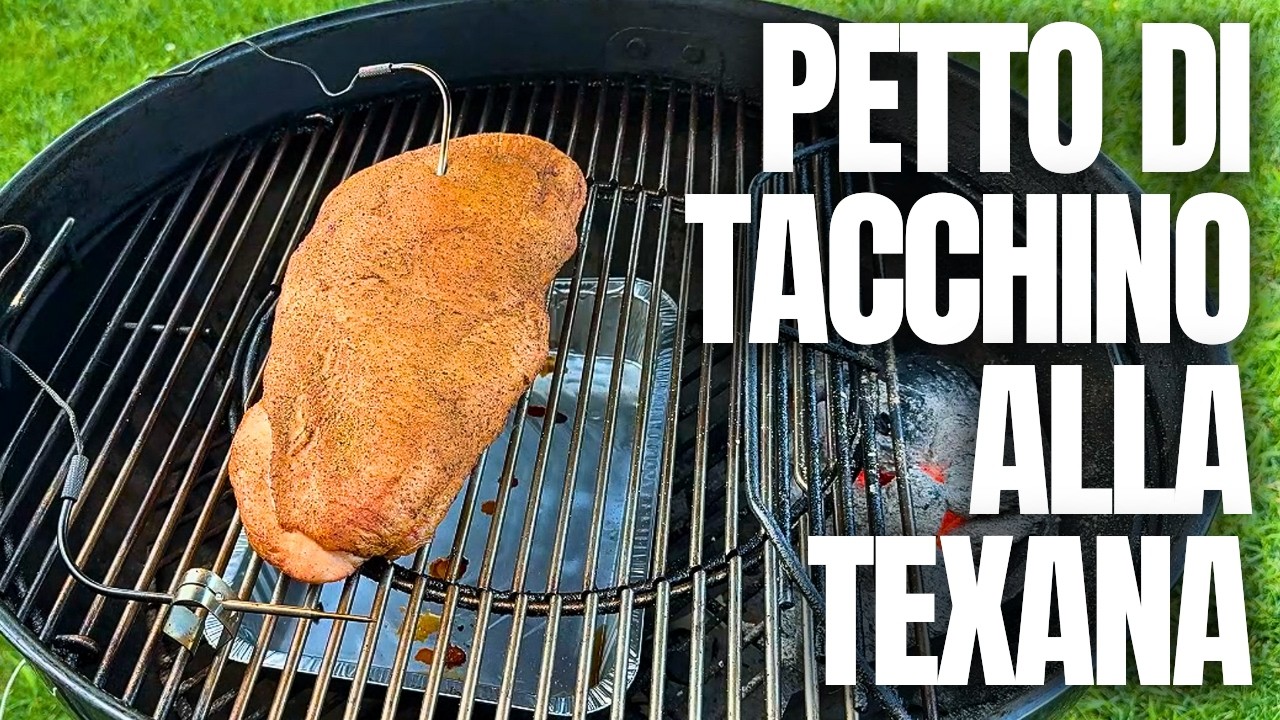 🔥PETTO di TACCHINO AFFUMICATO: La Ricetta Texana INFALLIBILE (Morbido e Succoso Garantito)