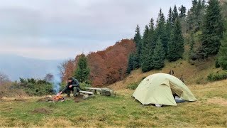 Hiking and Camping in Mountains, Journey for Landscape Photography