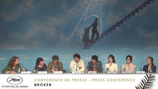 BROKER - PRESS CONFERENCE - EV - CANNES 2022