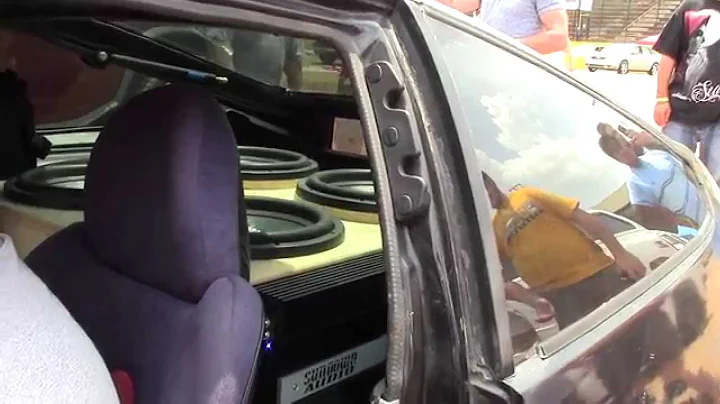 4 SUNDOWN AUDIO ZV2 12S ON 4 SCV 6000D AMPS!!