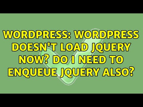 Wordpress: Wordpress doesn't