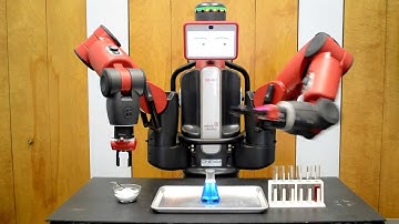 Baxter the Lab Assistant - Volcano Experiment