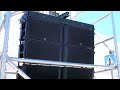 LINE ARRAY L-ACOUSTICS K2 DE TRES VÍAS ACTIVAS y ETAPAS DE POTENCIA CONTROLADORAS LA8 CUATRO CANALES