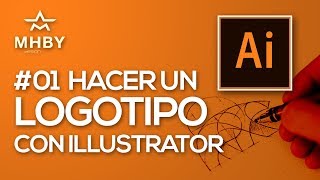 COMO hacer un LOGO en illustrator - Ai Parte 1