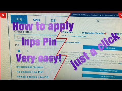 Tutorial on how to acquire inps pin online